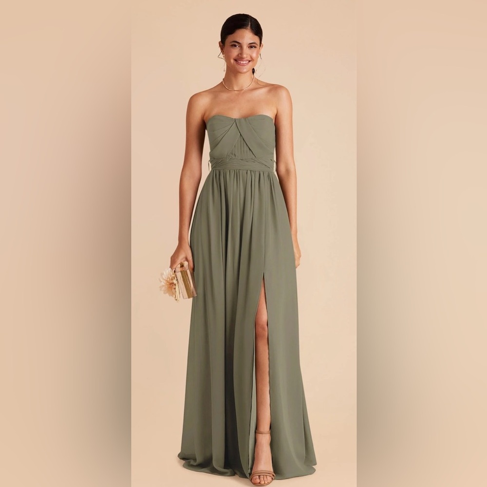 Birdy Grey Grace Bridesmaid Dress in Thyme - Picture 5 of 5